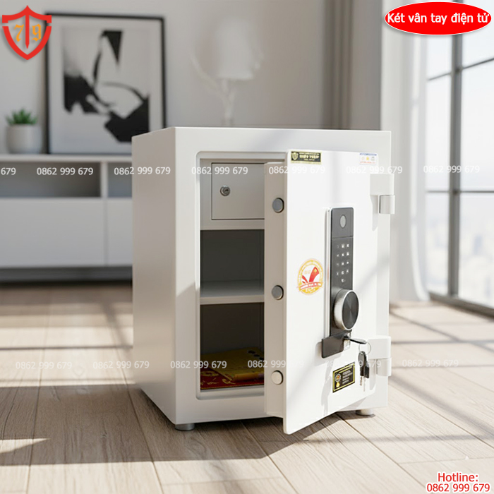 Két sắt Việt Tiệp vân tay điện tử chính hãng VTĐT-V48
