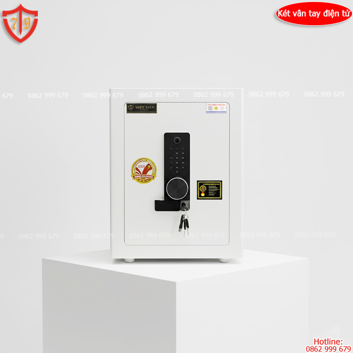 Két sắt vân tay điện tử Việt Tiệp cao cấp VTĐT-VSC48-D