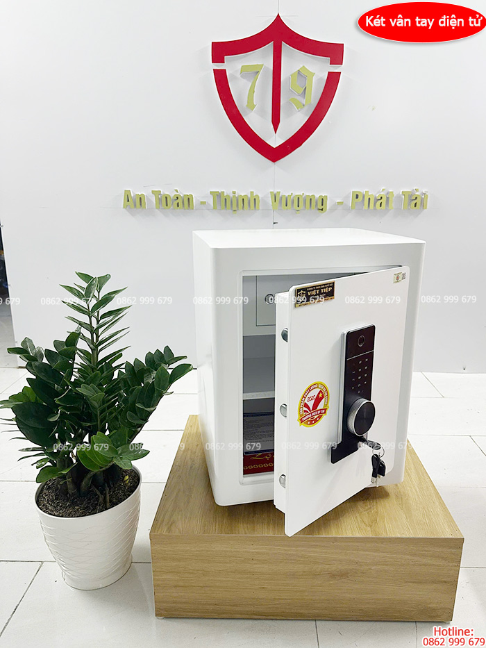 Két sắt vân tay điện tử Việt Tiệp cao cấp VTĐT-VSC48-D