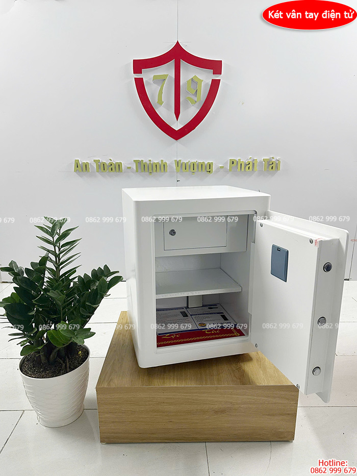 Két sắt vân tay điện tử Việt Tiệp cao cấp VTĐT-VSC48-D