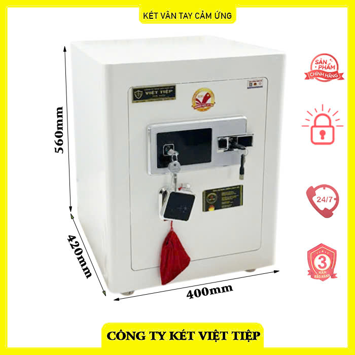 Két sắt Việt Tiệp vân tay điện tử thông minh VTĐT-VSC65-B