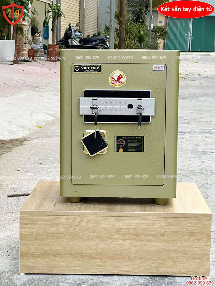 Két sắt vân tay điện tử cao cấp Việt Tiệp VTĐT-VSC76