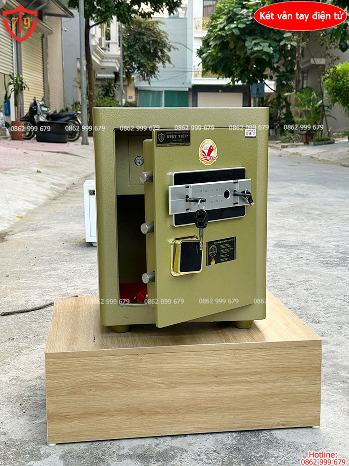 Két sắt vân tay điện tử cao cấp Việt Tiệp VTĐT-VSC76