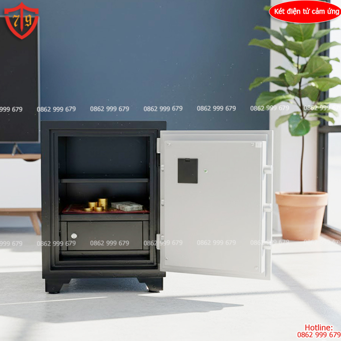 Két sắt Việt Tiệp điện tử cảm ứng cao cấp siêu cường VTE-LED-88D