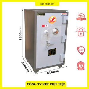 Két sắt Việt Tiệp khóa cơ thiết kế đẹp VTKC-120