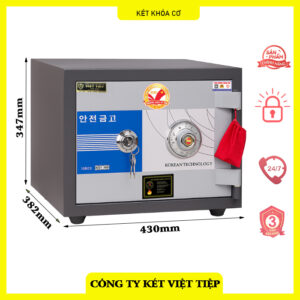 Két sắt mini khóa cơ Việt Tiệp chính hãng VTKC-37