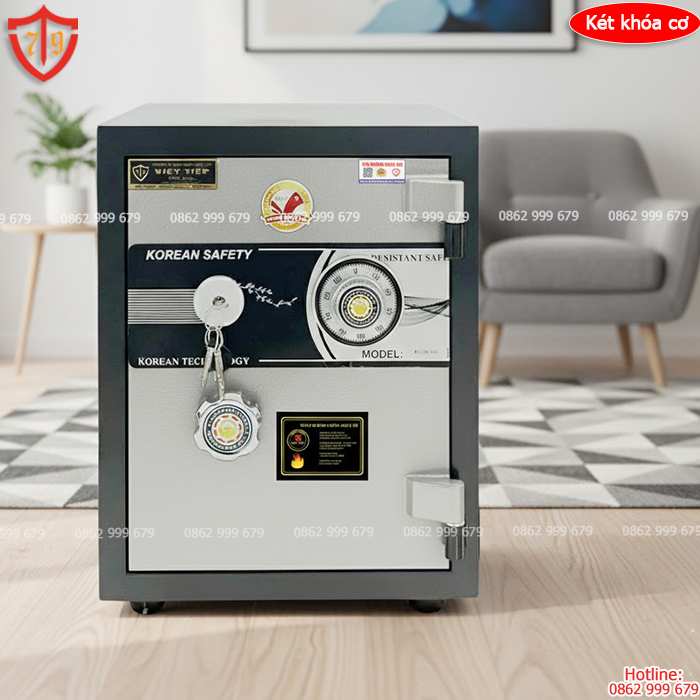 Két sắt khóa cơ Việt Tiệp hàng loại 1 VTKC-54B