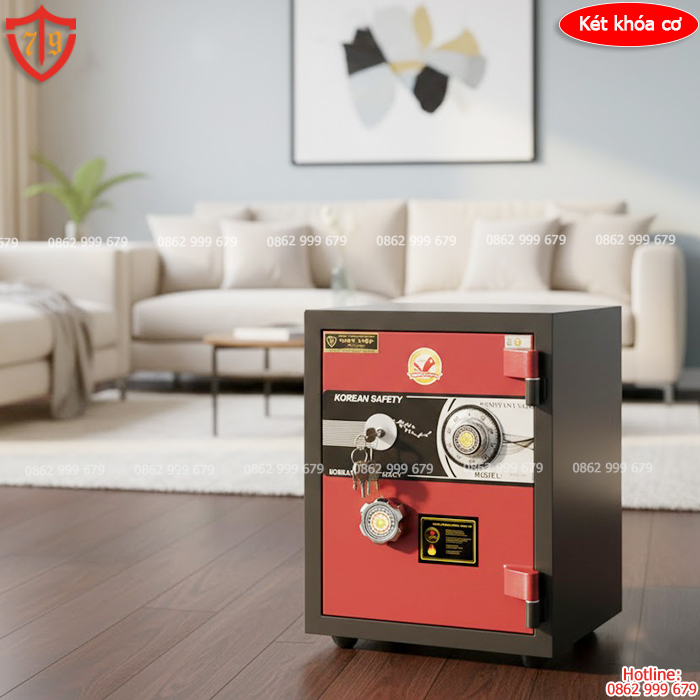 Két sắt khóa cơ Việt Tiệp hàng loại 1 VTKC-54B