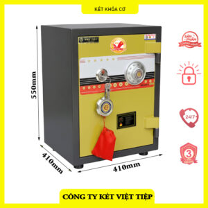 Mẫu két sắt Việt Tiệp khóa cơ chính hãng 100% VTKC-68