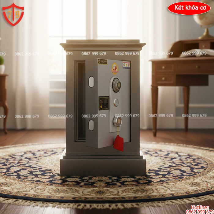 Két sắt khoá cơ chính hãng Việt Tiệp loại 1 VTKC-Kr55
