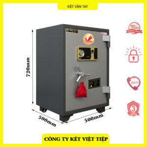 Két sắt vân tay Việt Tiệp cao cấp chính hãng VT-76A