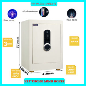 Két sắt Bokee BK-55A vân tay điện tử app điện thoại chính hãng